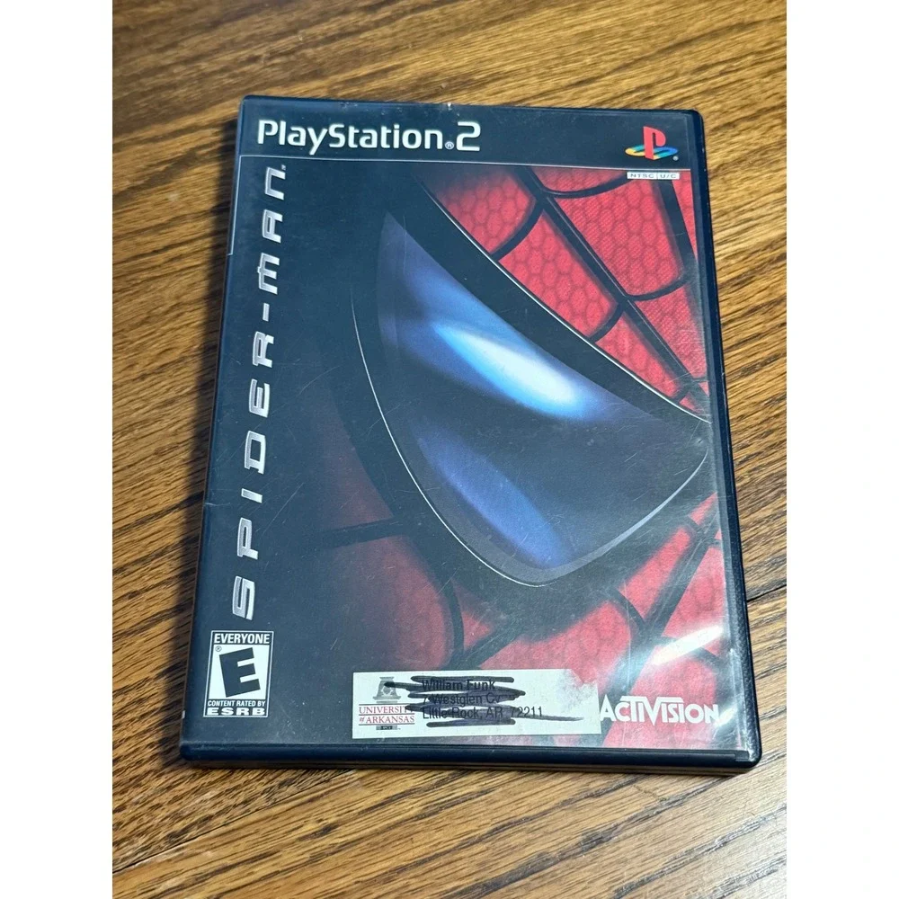 Spider-Man The Movie Sony PlayStation 2 PS2 Game Activision 2002 NTSC U/C CIB